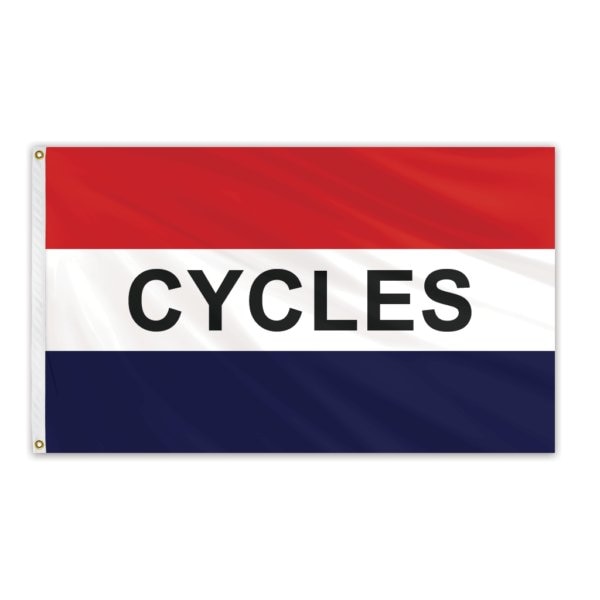 Cycles Message Flag 3'x5' Standard Flag